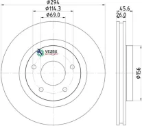 ���� ��������� | ����� | Mitsubishi Outlander III (GG_W, GF_W, ZJ) 2.0 (GF2W) 10.2012 - Mitsubishi ASX (GA_W_) 1.8 02.2010 - Nisshinbo ND3038K ND3038K...