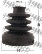 ������� ���� ���������� �������� 69x89x20.2 | ����/��� | Febest 0715RS413 0715RS413 ����