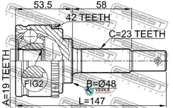 ���� Nissan March K11 1992.01-2002.02 �����. Febest 0210043A42 0210043A42 ����