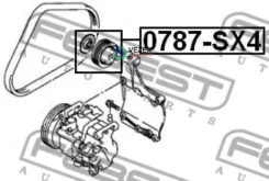 ����� Suzuki Swift RS415 �������� (�����. ) Febest 0787SX4 0787SX4 ����