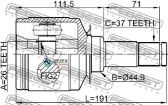 ���� Mercedes BENZ ML 320 CDI 4Matic / ML 350 CDI 4Matic 164. # �����. ���. Febest 1611164FLH 1611164FLH ����
