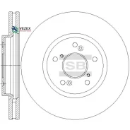 ���� ��������� Honda Crosstour 12- Sangsin Brake SD4126 SD4126 ����