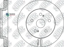 ���� ��������� Toyota Avensis 2.0-2.4 03- �������� ����. NIBK RN1210 RN1210 ����