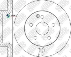 ���� ��������� Mercedes W204/W212 09- �������� D 295��. NIBK RN1463 RN1463 ����