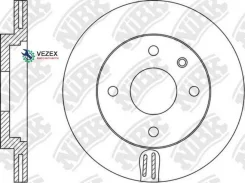 ���� ��������� Chevrolet AVEO 11-/Cobalt 11- �������� ����. D 256mm NIBK RN1560 RN1560 ����