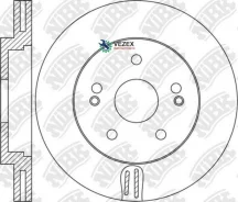 ���� ��������� Hyundai Santa FE/KIA Sorento 12- �������� D 320�� NIBK RN1652 RN1652 ����