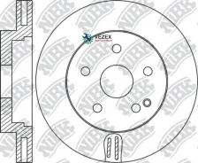���� ��������� Mercedes W211 280-500 02-/C219 280-500 04- �������� ����. D 330��. NIBK RN1701 RN1701 ����