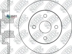 ���� ��������� Citroen C4 1.4-2.0 04-/Peugeot 307 1.4-2.0 00- ������ � ����. NIBK RN1744H RN1744H ����