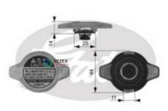   Acura/Honda/FIAT/Lexus/Mazda/MItsubishi/Suzuki/Toyota Gates RC134 RC134 