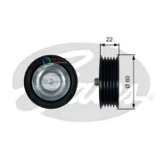 ����� ���������� ����� Hyunday. KIA: 1.4CRDI-1.6CRDI 05- Gates T36473 T36473 ����