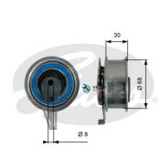 ����� ����� ��� VAG 1.4D-2.0D 12- Gates T43245 T43245 ����