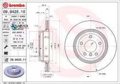���� ��������� UV Coated | ��� | BMW 5 (E60) 525 i 10.2004 - 12.2009 BMW 5 (E60) 525 i 09.2003 - 03.2010 Brembo 09942511 09942511 ����