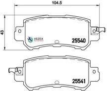 ������� �������� ������! Mazda CX-5 2.0/2.0D 11 P49047 Brembo P49047 P49047 ����