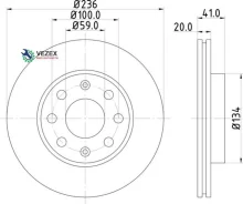 ���� ��������� | ����� | Chevrolet AVEO Saloon (T250, T255) 1.4 09.2008 - Chevrolet AVEO Saloon (T250, T255) 1.2 01.2008 - Nisshinbo ND6065K ND6065K �...