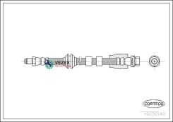 ����� ��������� FORD Mondeo 3 00-07 �����. ���/����. (445��) Corteco 19030140 19030140 ����