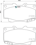 ������� ��������� �������� Strong Ceramic | ����� | Toyota Fortuner (_N5_, _N6_), Hilux III SUV (_N1_, _N2_), Hilux VI ����� (_N1_), Hilux VII �����...