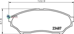 ������� ��������� �������� Strong Ceramic | ����� | Mitsubishi/Nissan Feiteng, Feiteng C5, Leopaard CS7/Pajero Junior I (H57A), Pajero MINI I (H5_A)...