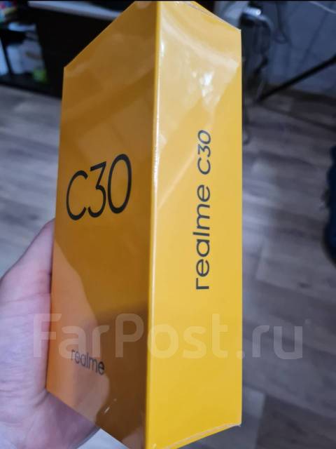 Realme c30 2/32GB, 32 гб, 6.50", моноблок, синий, 3G, 4G LTE, Dual-SIM ...