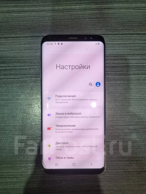 Samsung Galaxy S8. �/�, 64 ��, ����������, 4G LTE, Dual-SIM, NFC ����