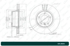 ���� ��������� ������������� G-Brake GR20212 GR20212 ����