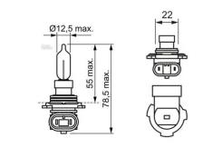 ����� Pure Light HIR2 12V [55W] [������] PX22D Bosch 1987302026 1987302026 ����