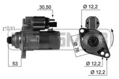 ������� 12V 2,0 Kw AUDI/VW 1.9TDi 03-10 ERA 220449 220449 ����