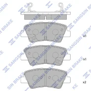 ������� ������ Hyundai Elantra 16-, i30 II, i40 SP4459 Sangsin Brake SP4459 SP4459 ����