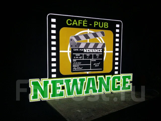 Производство, дизайн, монтаж наружной и интерьерной рекламы в Находке