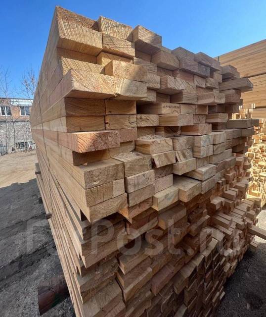 Брус, брусок обрезной 100х100х4000 елка во Владивостоке, в наличии ...