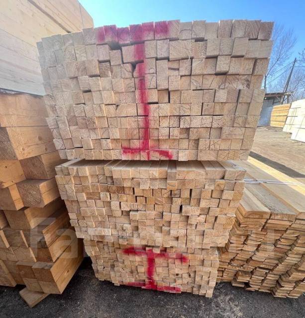 Брус, брусок обрезной 100 х100 х 4000 елка в Артеме в наличии. Цена: 760₽