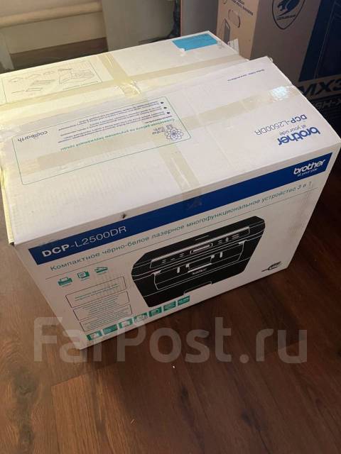 МФУ Brother DCP-L2500DR, ч/б, A4, б/у, в наличии. Цена: 5 000₽ в Уссурийске