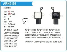 ��������� ���������� Toyota Camry [6Arfse] 2.0 2015-2016 LIN UTM RN5156D ����