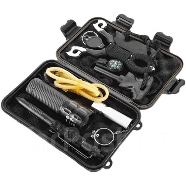 EDC Gear Camping. EDC Survival Kit. Походный набор инструментов. Набор туриста для выживания.