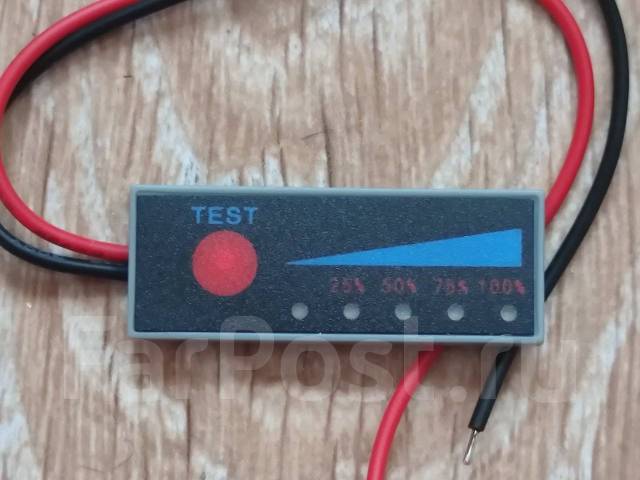 Индикатор уровня заряда батареи с кнопкой 2S 18650 Li-ion 6.6-8.4V ...