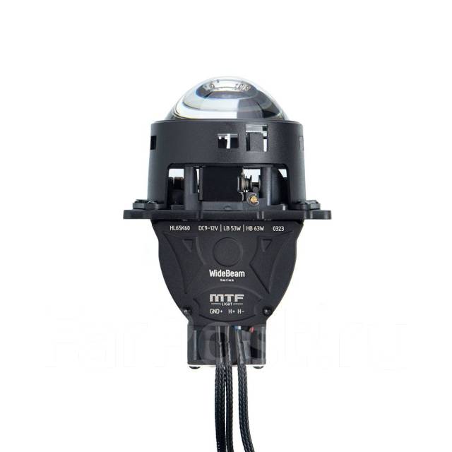 Линзы для фар MTF Bi-LED серия WideBeam, 12В, 53Вт, 6000К, купить во ...