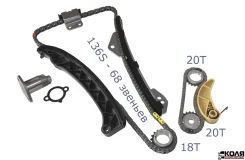 ����������� ���� ��� Toyota 3Zrfae 0902-KIT (JT) 1350637030 ����