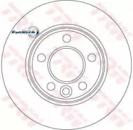 ���� ��������� VW Multivan V/Transporter V 03- ������ D 294��. TRW DF4312 DF4312 ����