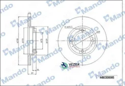 ���� ��������� Hyundai/KIA RIO/Solaris 11- ����. Mando MBC030006 MBC030006 ����
