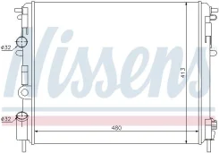 �������� ���������� � 63809 Nissens 63809 ����