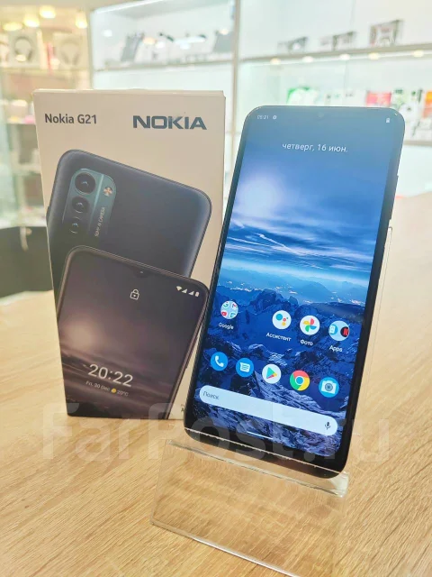 Nokia G21. �/�, 128 ��, ������, 4G LTE, Dual-SIM, NFC ����
