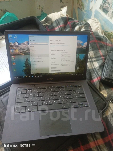 Prestigio SmartBook 141 C2. 14.2", 1,1����, ��� 3072 ��, ���� 500���, WiFi: 1, Bluetooth: 1, ����������� �� 2��. ����