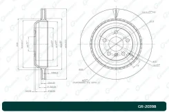 ���� ��������� G-Brake GR20398 GR20398 ����