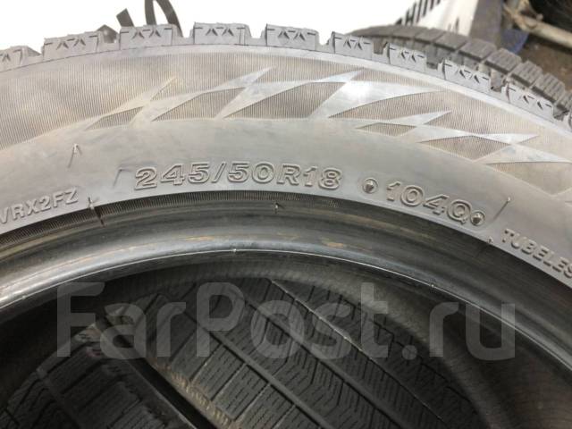 Bridgestone Blizzak VRX2, 245/50 R18, 18