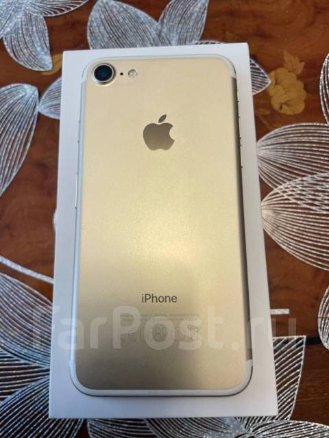 Айфон 7 32 gb (Gold), Apple iPhone 7, 32 гб, 4.70", золотой, б/у, в ...