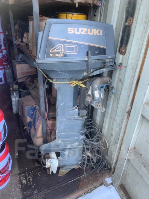 Suzuki. 40��.�., 2-�������, ����������, ���� U (762 ��), 1993 ��� ����