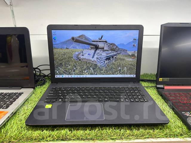 Asus для танков! intel Gold 4417U, 12Гб, SSD480Гб, MX110 2Гб! Гарантия ...