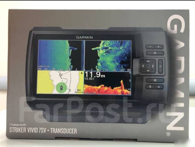 Эхолот Garmin striker vivid 7sv датчик GT-52, новый, в наличии. Цена ...