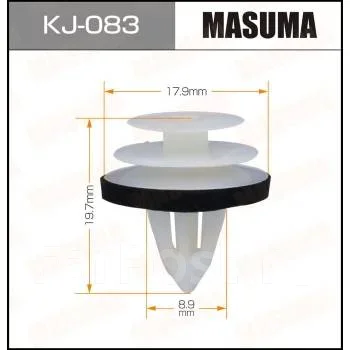 Клипса автомобильная (автокрепеж) KJ-083 (MASUMA)