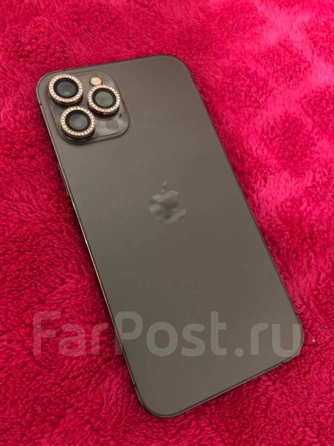 Айфон 12 PRO MAX, 128 гб, 6.70", серый, 4G LTE, б/у, в наличии. Цена ...