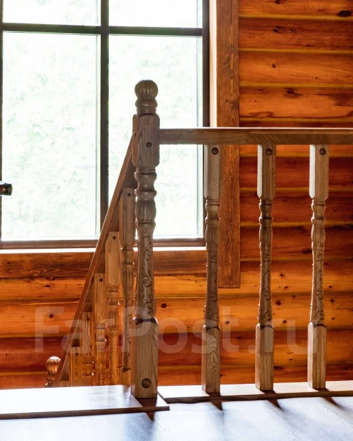 Изготовление деревянных лестниц, ступеней, проектирование, установка во ...